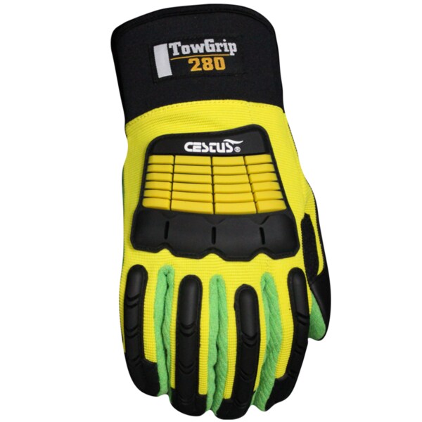 Cestus ANSI Cut A5 Impact Gloves, Cotton Palm, 3XL - 3124-3XL