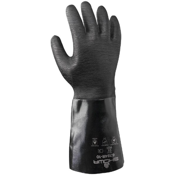 Best Glove Dispose Istant Neoprene Fully Coated Heavy Gloves Size, 3, 10PK - 845-6784R-10