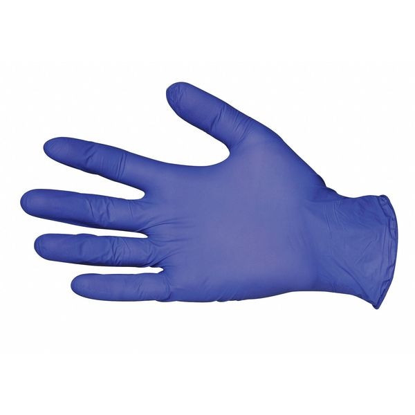 Ansell Cobalt Ultra, Disposable Gloves, 3 mil Palm, Nitrile, Powder-Free, S, 200 PK, Blue - N171