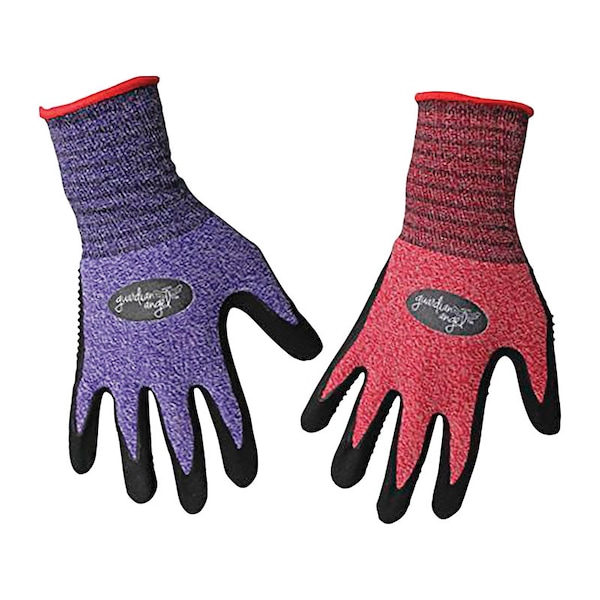 Boss Boss Guardian Angel Women's Indoor/Outdoor Dotted and Dipped Gloves Assorted S 1 pk - 8444S