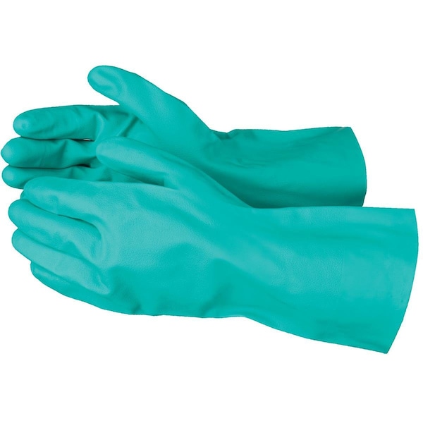 Gemplers Chemical Resistant Gloves, 13 in L, Green, 36 PK - 10212 LRGKIT SIZE 10