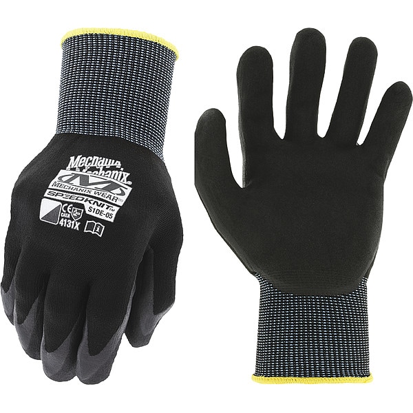 Mechanix Wear Mechanics Gloves, Black, 9, PR - S1DE-05-009