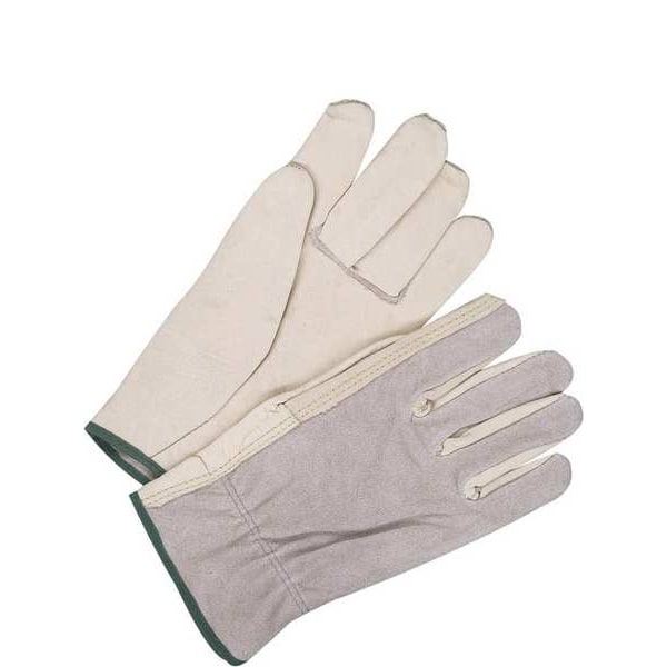 Bdg Leather Drivers Gloves, Shirred Slip-On Cuff, Keystone Thumb, XS, 1 PR - 20-1-1592-8-K