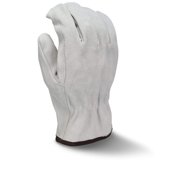 Radians Leather Gloves, Gray, XL, 12 PK - RWG4010XL