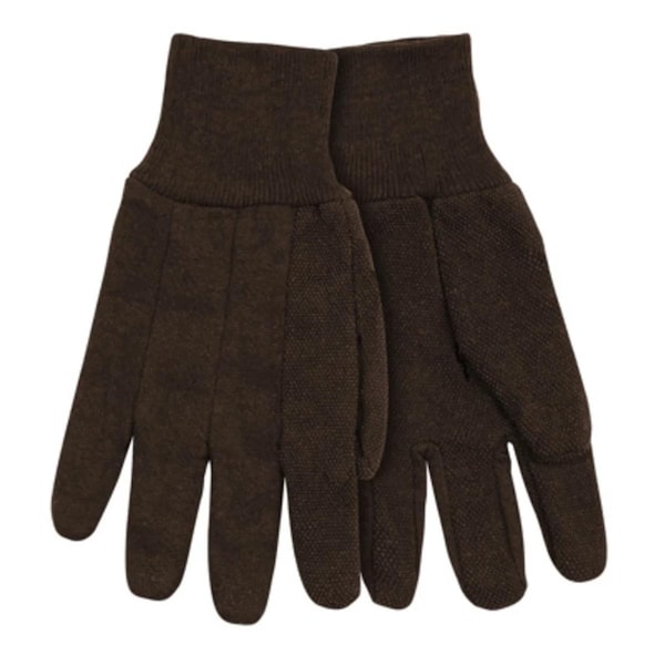 Kinco 9 oz Heavyweight PVC Dot Glove; Brown - Extra Large - 254779