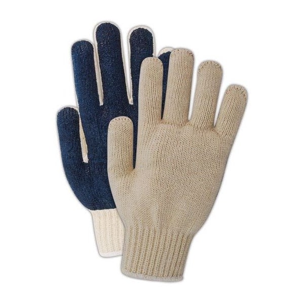 Magid Coated Gloves, Natural, Men's (Fits Large) 12 PK - N95-OE