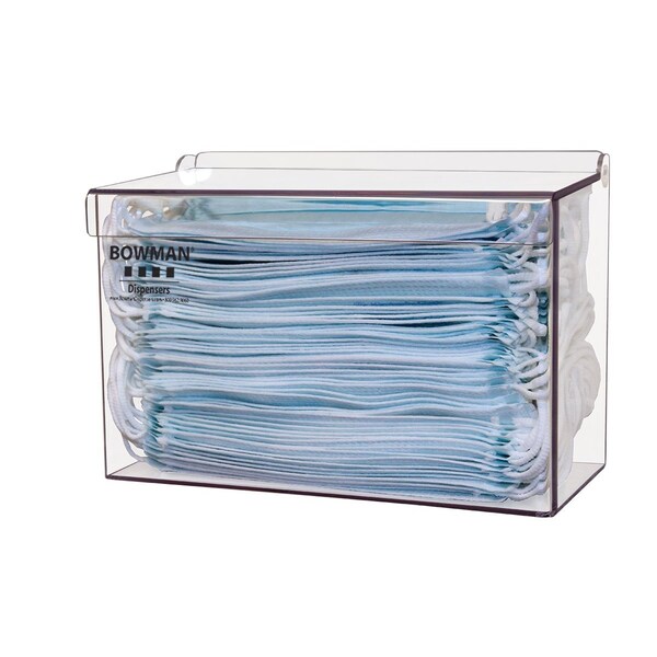 Bowman Dispensers Face Mask Dispenser - Bulk with Lid - FM401-0111