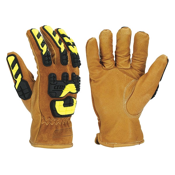 Ironclad Performance Wear Cut Resistant Impact Gloves, Cut Level A5 , Uncoated , 3XL 1 PR - ULD-IMPC5-07-XXXL
