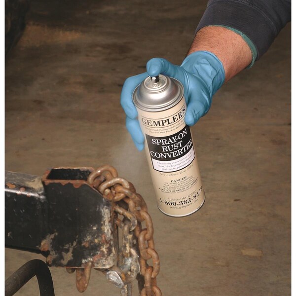 Gemplers 19824, Disposable Gloves, 8 mil Palm, Nitrile, Powder-Free, 2XL, 50 PK, Blue - 198249-2X