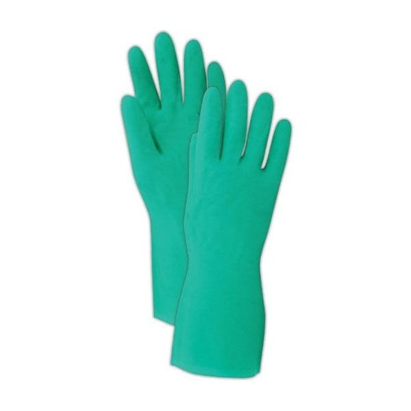 Mapa Chemical Resistant Gloves, Green, 11, 12 PK - 479411