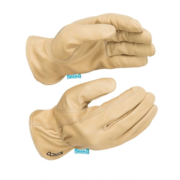 Kinco Cowhide Leather, Tan, XL 1 PR - 398P-XL