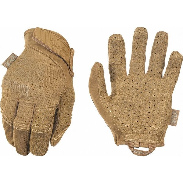 Mechanix Wear Tactical Glove, M, Coyote Tan, Gunn Cut, PR - MSV-F72-009
