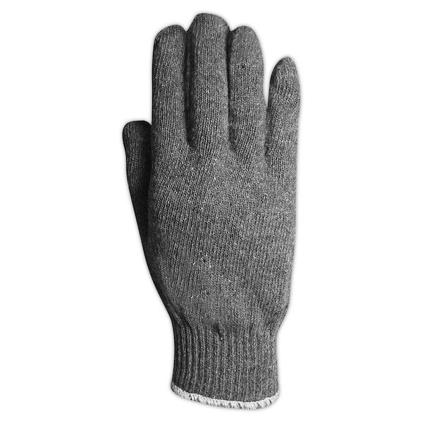 Magid Greyt Shadow G14180KWOE HighDensity Grey Knit CottonPolyester Gloves, 12PK - G14181KWOE