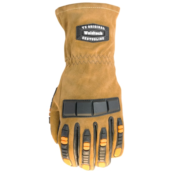 Cestus Impact Welding Gloves with Gel Palm, 3XL - 7027-3XL