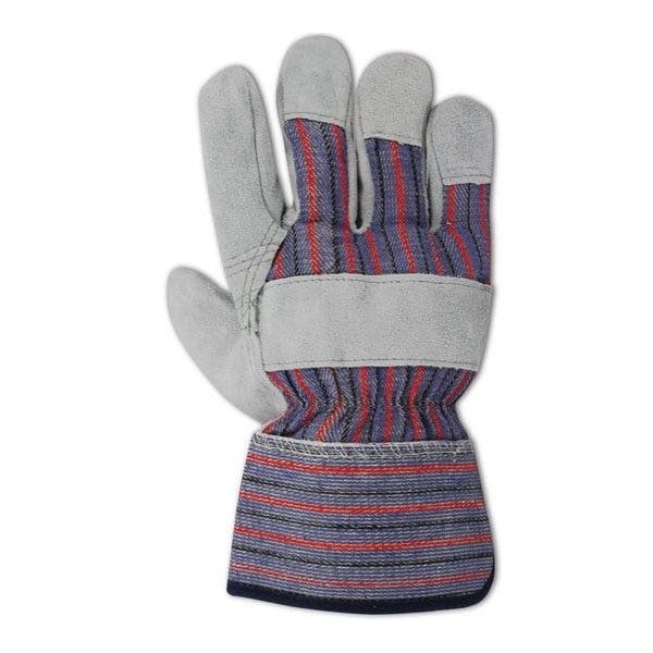 Magid Top Gunn Double Layer Split Leather Palm Work Glove with Safety Cuff, 12PK - TB725EPP
