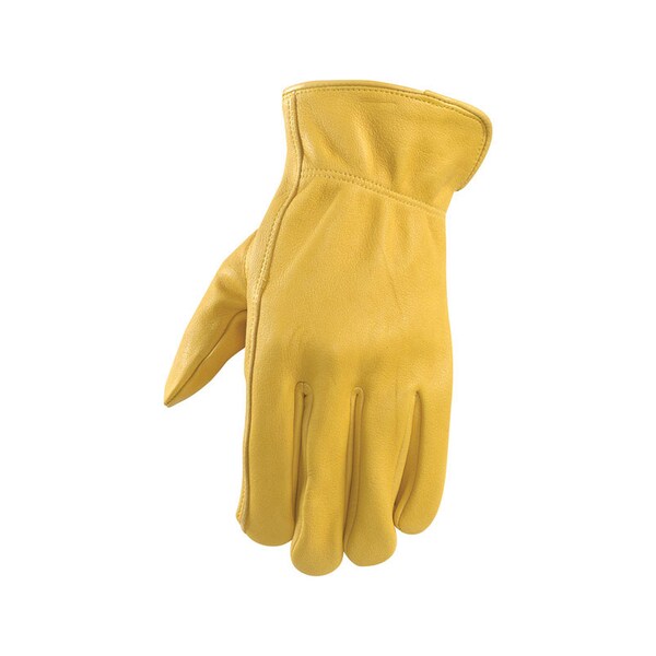 Wells Lamont Wells Lamont ComfortHyde Men's Outdoor Driver Gloves Yellow M 1 pk - 984M