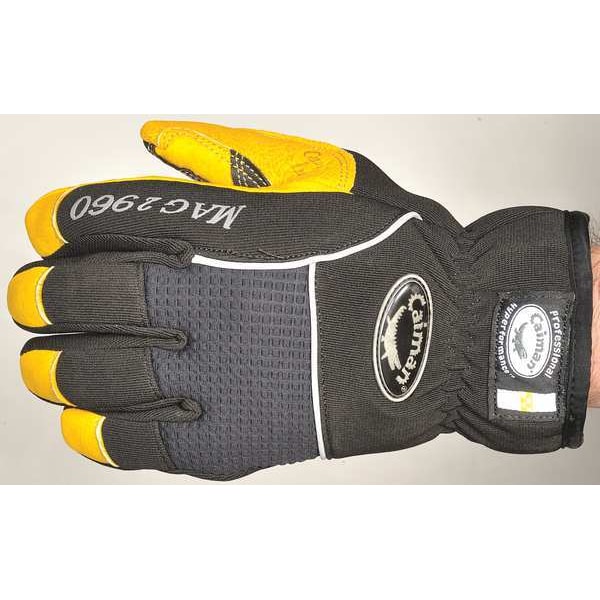 Caiman Cold Protection Gloves, Pigskin Leather Palm, Heatrac Lining, Gold, XL ( 10 ) - 2960-6