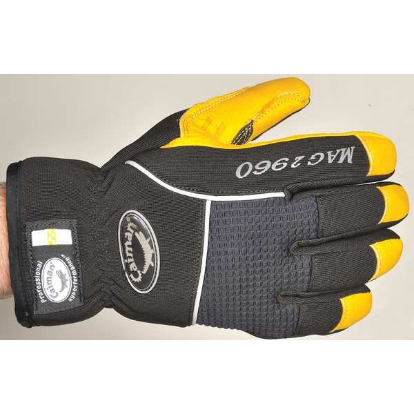 Caiman Cold Protection Gloves, Pigskin Leather Palm, Heatrac Lining, Gold, XL ( 10 ) - 2960-6