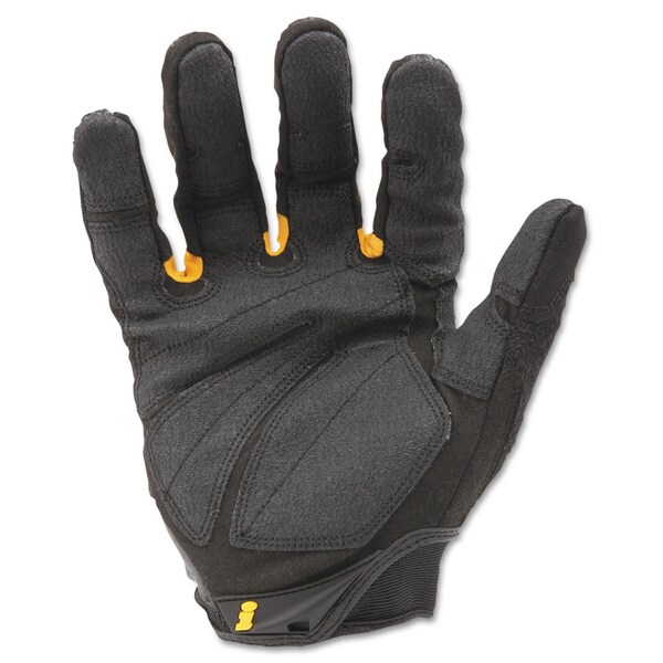 Ironclad Performance Wear SuperDuty Gloves, Large, Black/Yellow, 1 Pair - SDG204L