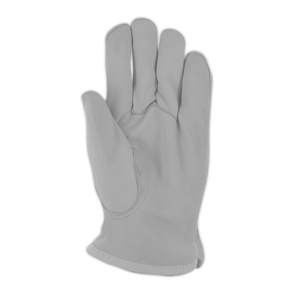 Magid Cut Resistant Gloves, Kevlar, Slip On Cuff, Pearl White, XL 12 PK - 1255KV4-XL