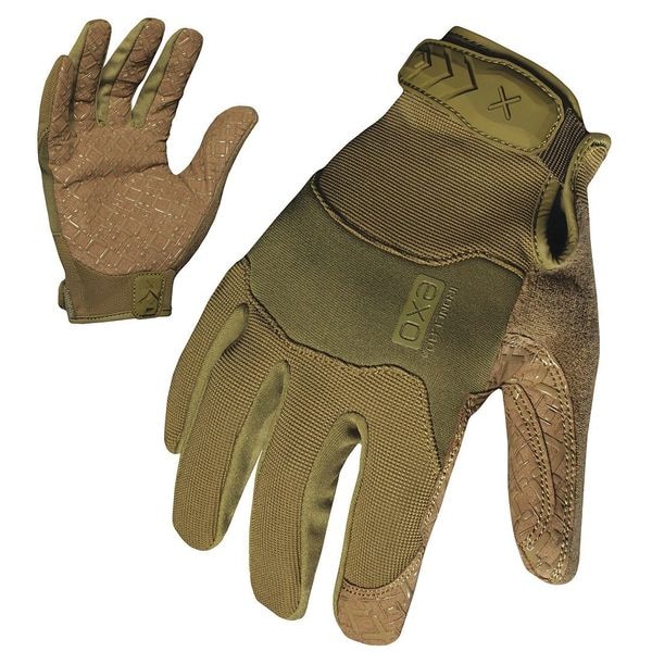 Ironclad Performance Wear Tactical Glove, Size L, Green, PR - G-EXTGODG-04-L