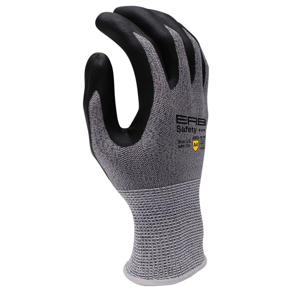 Deltaplus A4H-110 Republic ANSI Cut Level A4 HPPE Gloves, Nitrile Coated, XL, PR - 22478