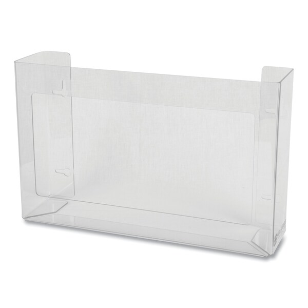 San Jamar Clear Plexiglas Disposable Glove Dispenser, Three-Box, 18w x 3 3/4d x 10h - G0805