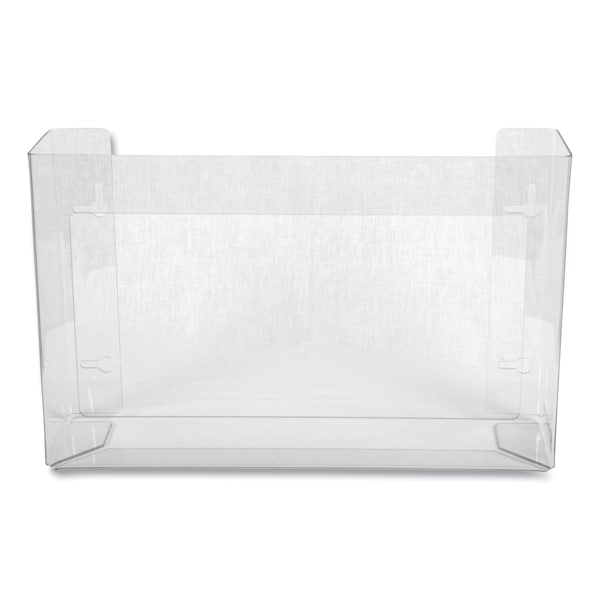 San Jamar Clear Plexiglas Disposable Glove Dispenser, Three-Box, 18w x 3 3/4d x 10h - G0805
