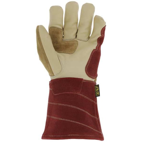 Mechanix Wear Torch Pulse Welding Gloves, Gauntlet Cuff, Keystone Thumb, Cowhide Leather, 9, 1 PR - WS-FLX-009