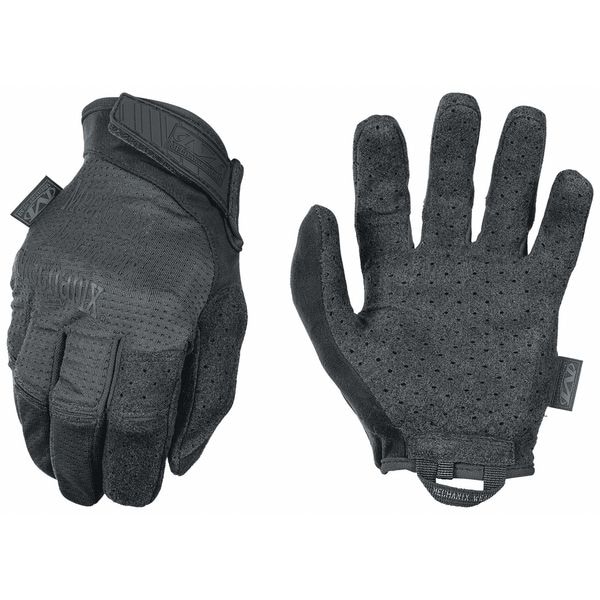 Mechanix Wear Specialty Vent Covert Tactical Glove, L, Black, 5-45/64" L, PR - MSV-55-010