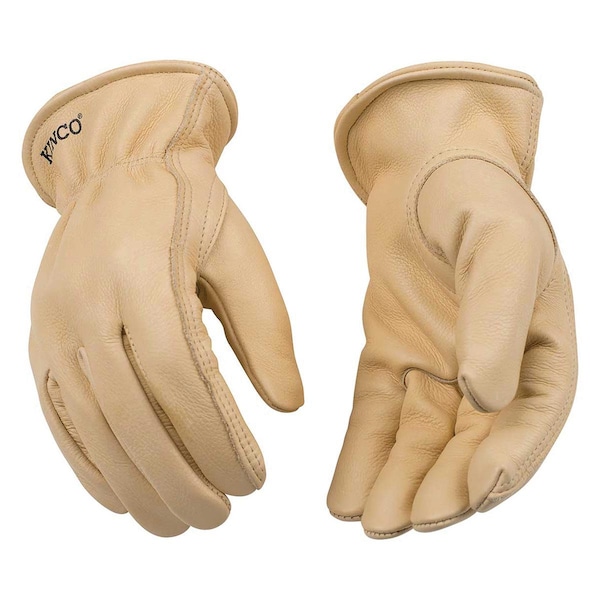 Kinco Cowhide Leather, Tan, M 1 PR - 98-M