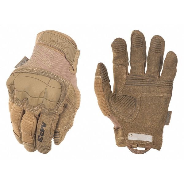 Mechanix Wear M-Pact Tactical Glove, Coyote Tan, M, 8" L, PR - MP3-72-009