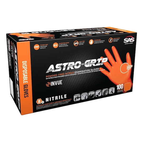 Sas Safety ASTRO GRIP PF, EX NITRLE XL, 66474 - 66474