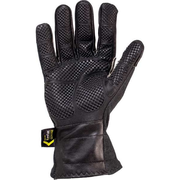 Ironclad Performance Wear Mechanics Gloves, Silicone Rubber, 600  Degrees F Max Temp., Straight Cuff Black, XL ( 10 ) - HW6XFR-05-XL