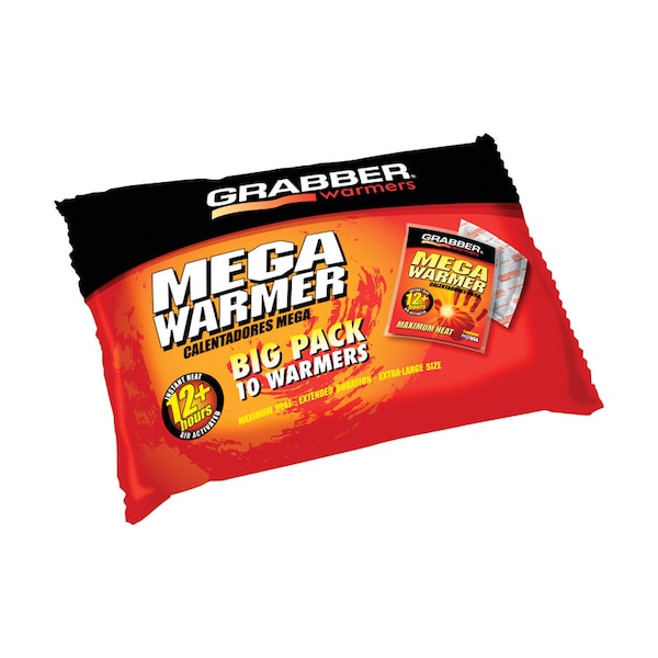 Grabber Warmers Grabber Warmers Mega Hand Warmer 10 pk - MWES10