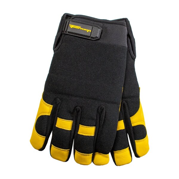 Forney Hydra-Lock Lined Utility/Multi-Purpose Cowhide Work Gloves Menfts XL - 53150