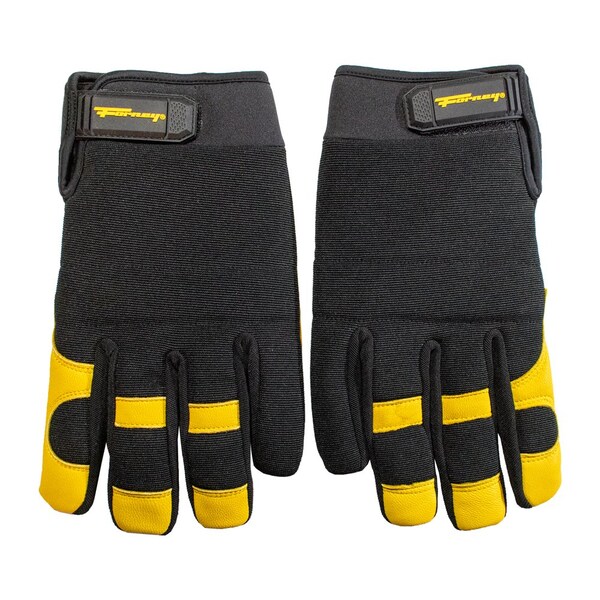 Forney Hydra-Lock Lined Utility/Multi-Purpose Cowhide Work Gloves Menfts XL - 53150