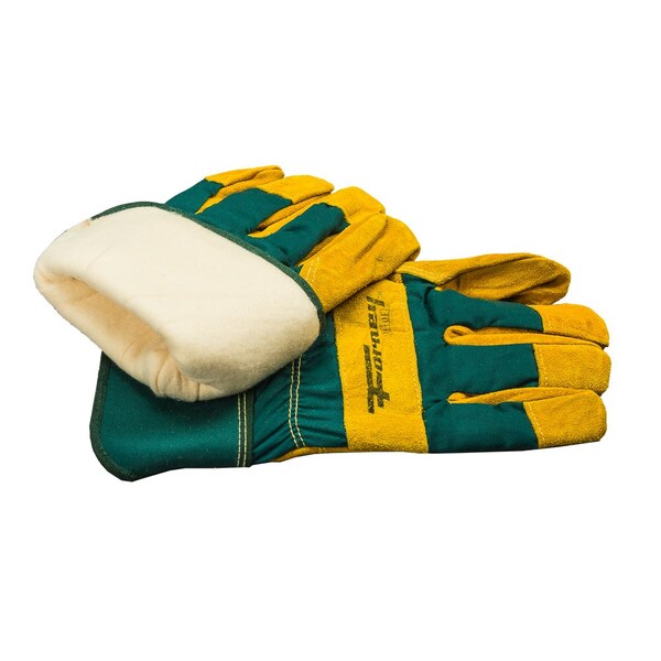 Forney Lined Premium Cowhide Leather Palm Work Gloves Menfts XL - 53190