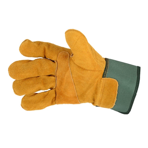 Forney Lined Premium Cowhide Leather Palm Work Gloves Menfts XL - 53190