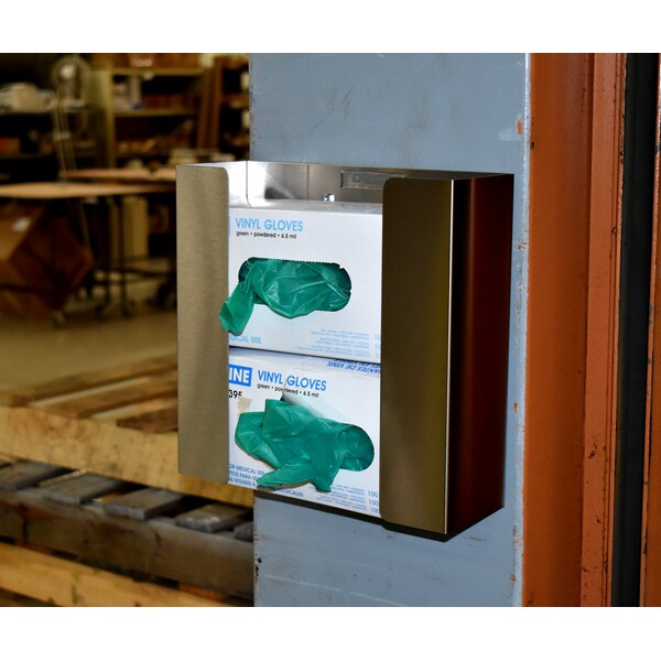 Omnimed Magnetic Glove Box Holders-Extreme Holding Power 10+ Pounds, (Double) - 305401