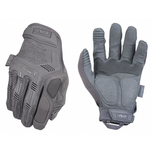 Mechanix Wear M-Pact Tactical Glove, Gray, S, 7" L, PR - MPT-88-008