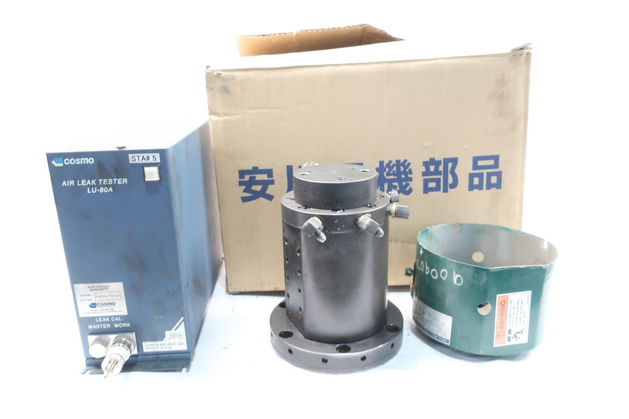 COSMO LU-80A AIR LEAK TESTER 100-240V-AC TEST EQUIPMENT - MRO INDUSTRIAL