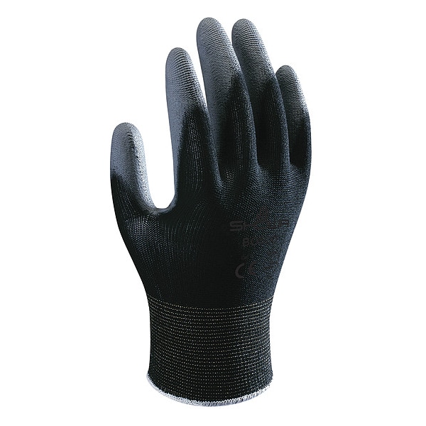 Showa Gloves, Nylon, Gauntlet, Black/Gray, 1 PR - BO500BS-V
