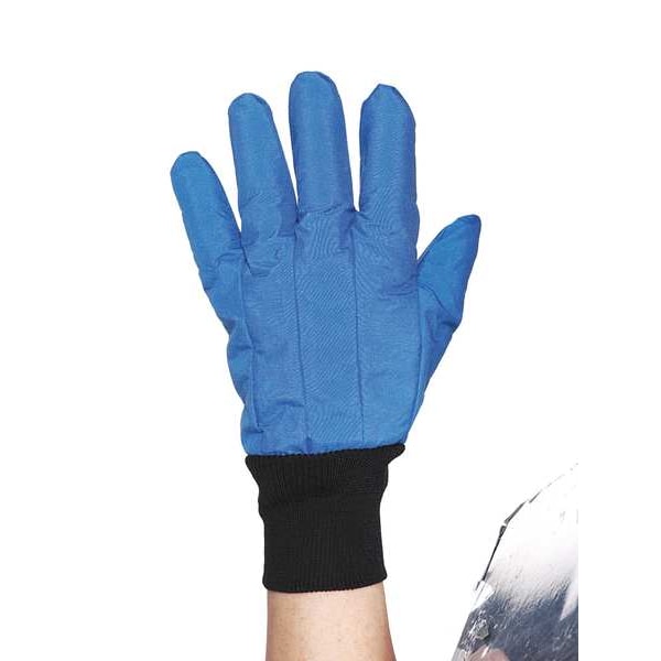 National Safety Apparel Cryogenic Glove, L, Blue, Straight, PR - G99CRSGPLGSH