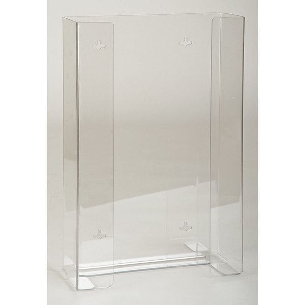 Zoro Select Glove Box Dispenser, PETG Plastic, Holds (3) Boxes , Clear , 16.25 X 10.75 X 4 - 3RZT1