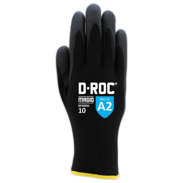 Magid DROC Water Repellent Thermal Foam Nitrile Coated Work GloveCut Level A2 - BP200W10