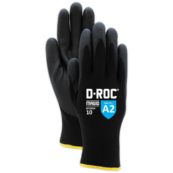 Magid DROC Water Repellent Thermal Foam Nitrile Coated Work GloveCut Level A2 - BP200W10
