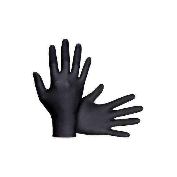 Sas Safety NITRILE XXL RAVEN PF GLVS BX/100 - SA66520