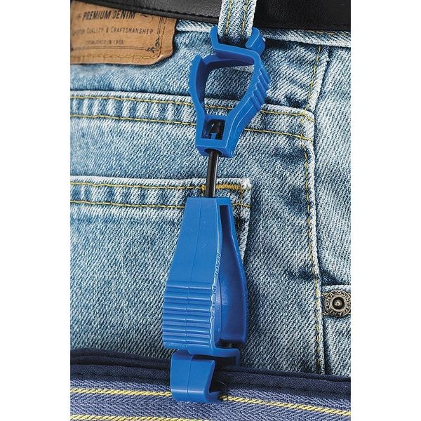 Glove Guard Glove Guard(R) Clip, Blue, Blank - 1939BL