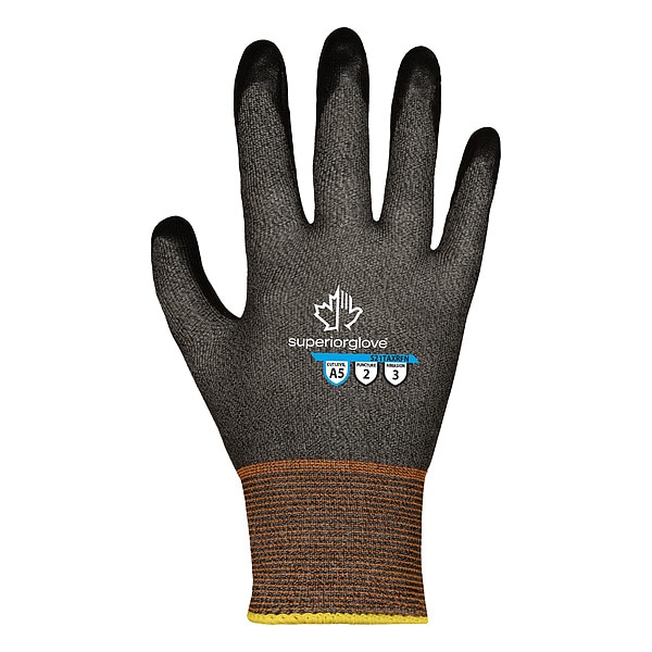 Superior Glove Knit Gloves, Cut Level A5 , Foam Nitrile , Not Applicable , L 1 PR - S21TAXRFN-9